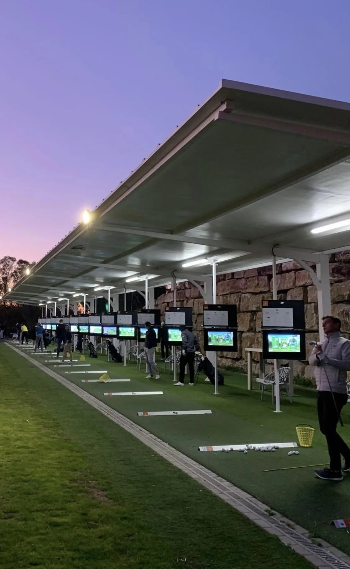 TrackMan driving range at Atalaya