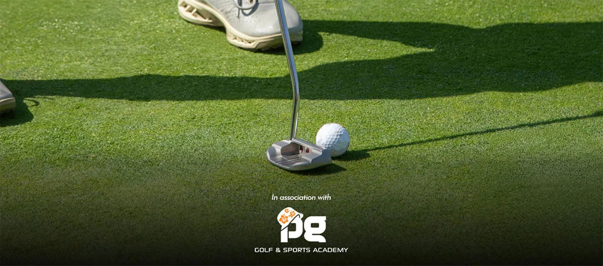 Putting lesson at PG Indoor at The Clubhouse